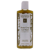 Eminence Stone Crop Gel Wash bottle pour for gentle cleansing and hydration.
