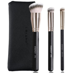 ENERGY makeup brush set angled kabuki foundation for smooth, streak-free coverage