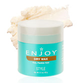 Enjoy Dry Wax shows a natural matte finish for a clean, non-greasy look.