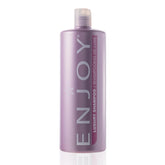 Enjoy Luxury Shampoo bottle front highlights sulfate-free cleansing for hydrated, healthy shine.