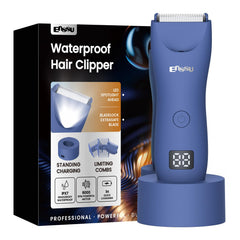 ENSSU Manscape body trimmer ceramic blade close-up for smooth grooming