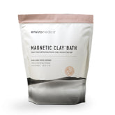 Enviromedica Magnetic Bentonite Clay Bath Powder dissolves in water for a cleansing bath ritual.