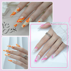 eodci nail art gel liner set pigmented bright colors for lasting look