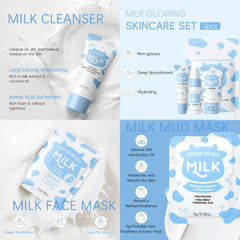 EONFAVE Milk Kids cleanser bottle image highlighting gentle cleansing for growing skin.