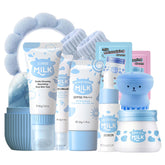EONFAVE Milk Skin Care Set unboxing shows gift-ready packaging