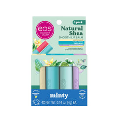 eos Artic Mint Lip Balm stick for icy hydration and soothing sensitive lips.