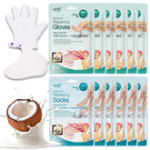Epielle hand mask gloves close-up showing rapid hydration for dry skin