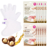 Epielle hydrating foot socks 6-pack delivering moisture boost for dry feet