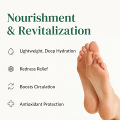 Epielle nourishing foot mask essence sealed visual for mess-free treatment