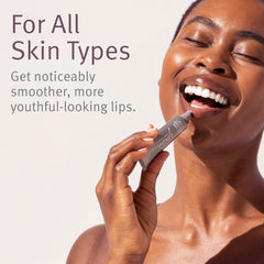 Epionce Lip Renewal cream texture close-up highlights rich moisture and smooth finish.