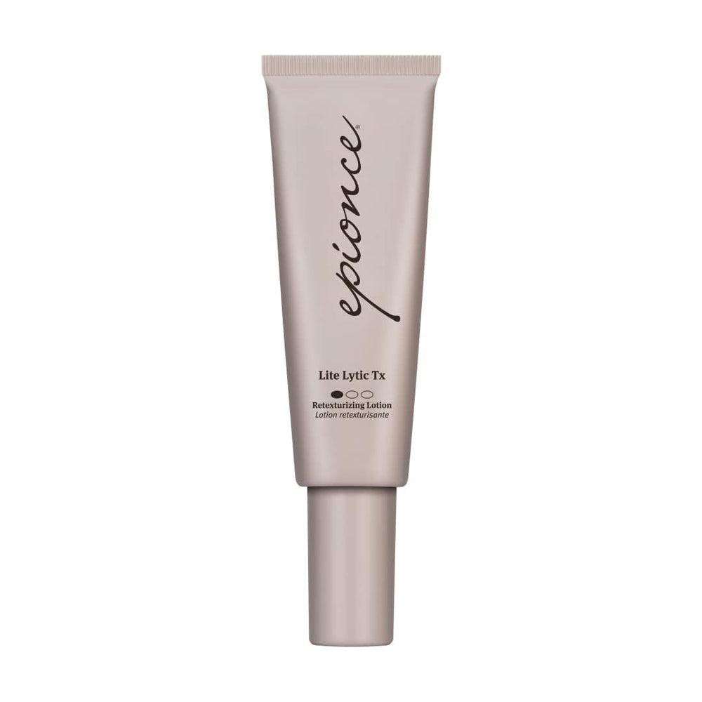 Epionce Lite Lytic Tx bottle-front showing gentle pore cleansing and texture refinement.