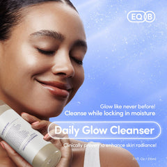 EQQUALBERRY Daily Glow Cleanser foam-lather highlights refreshing cleansing