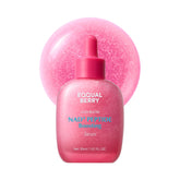 EQQUALBERRY NAD+ Peptide Serum bottle close-up highlighting hydration and glow.