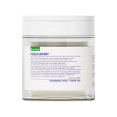 EQQUALBERRY Swimming Pool Toner Pads embossed side close-up for daily exfoliation and impurity removal
