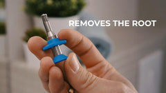 EQUADOSE Tweezy stainless-steel-body highlights durable, corrosion-resistant construction for long-lasting grooming.