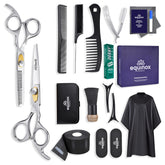 Equinox International cutting scissors for precise, professional haircuts with ergonomic grip.