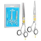 Equinox International Razor Edge cutting scissors close-up showing sharp blades for clean trims.