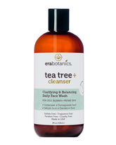 Era Organics Purifying Tea Tree Face Wash pack shot, sulfate-free formula for sensitive skin.