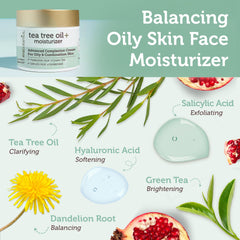 Era Organics Tea Tree Cream packaging box highlighting USA-made, cruelty-free claims