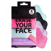 ERASE YOUR FACE cloths ready for wet use for gentle makeup removal