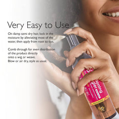 Esha pineapple scent close-up showcases tropical fragrance leaving hair smelling fresh.
