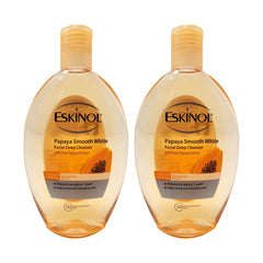 Eskinol Naturals Papaya cleanser bottle 225ml for refreshed skin after cleansing