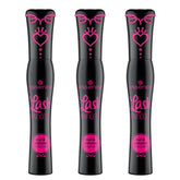essence Lash Princess Curl & Volume Mascara bottle closeup shows curling lift