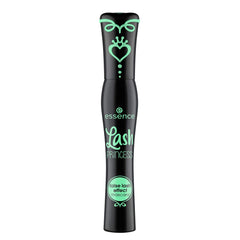 essence Lash Princess wand angle demonstrates precise, lengthening application.