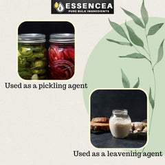 Essencea Alum Powder acts as a crispness-enhancer for produce.