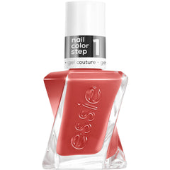essie gel couture clay bottle closeup highlights vegan long wear and gel-like shine