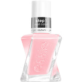 essie Gel Couture Gossamer Garments bottle shows sheer pink shade for everyday elegance