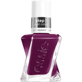 essie Gel Couture Paisley The Way bottle shows vibrant purple gel-like color for long wear