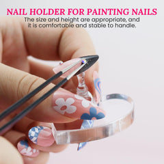 ESUOHYM 200 double-sided tape secures tips for precise, worry-free nail art