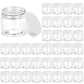 Eternal Moment 36 pack 6 oz jars with white lids for samples and DIY cosmetics