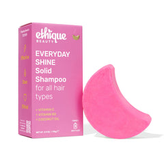 Ethique Everyday Shampoo Bar vitamin-C shine on hair delivers daily radiance.