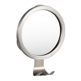 Ettori fogless shower mirror provides fog-free view for precise shaving.