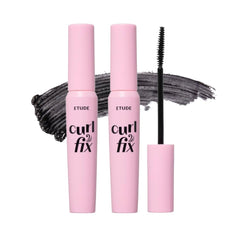 ETUDE Curl Fix Mascara bottle shows long-lasting curl lift