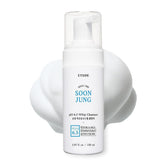 ETUDE SoonJung whip cleanser bottle shows gentle cleansing for sensitive skin
