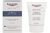 Eucerin 5% Urea Face Cream tube for dry skin hydration.