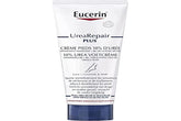Eucerin UreaRepair Plus Foot Cream 100ml tube provides deep hydration for very dry feet.