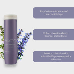 Eufora Color Protection Shine with UV shield preserving vibrant hues