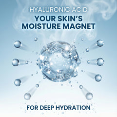 Eva Naturals Hyaluronic Acid Serum 2oz size promises longer use and cost efficiency.