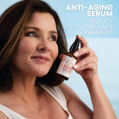 Eva Naturals Retinol Serum with hyaluronic acid close-up shows hydration