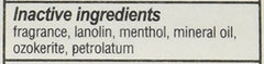 Ever Ready Mentholatum Natural Ice lip balm with sunscreen showing sun protection on lips