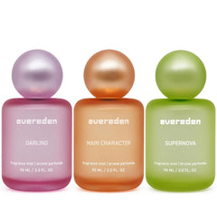Evereden fragrance hair and body mist main character bottle ideal for daily self-expression