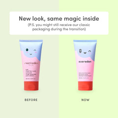 Close-up of Evereden Cloud Face Wash cloud texture for creamy, gentle cleansing.