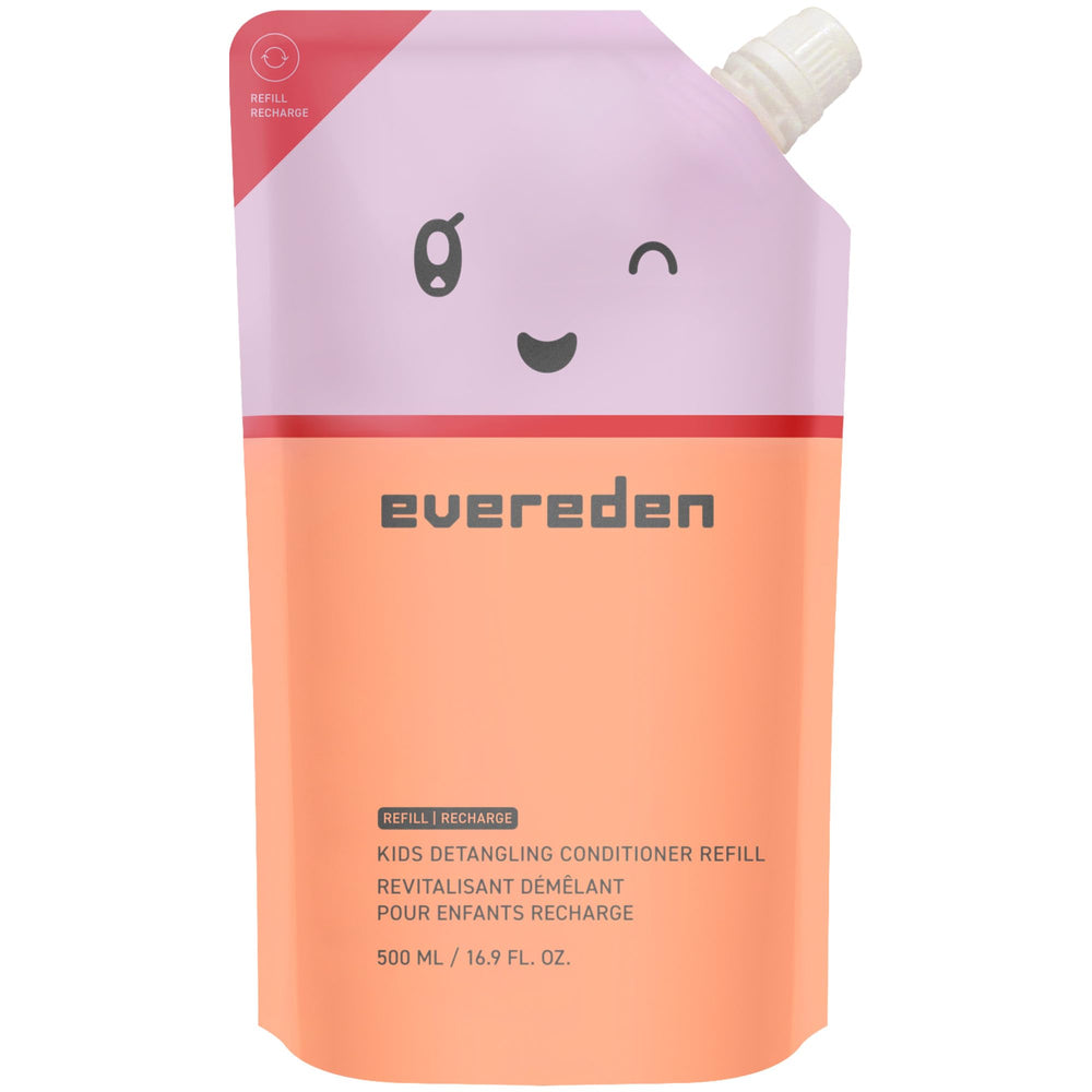 Evereden Kids Conditioner refill bottle for easy detangling and hydration.
