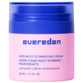 Evereden Kids Face Cream Cool Peach bottle promotes gentle hydration for sensitive skin.