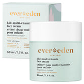 Evereden Kids Face Cream Melon Juice bottle demonstrates a gentle, hydrating moisturizer for daily kid skincare.