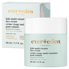 Evereden Kids Face Cream Melon Juice bottle demonstrates a gentle, hydrating moisturizer for daily kid skincare.
